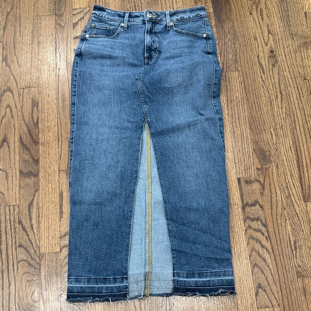 Express denim Maxi Skirt